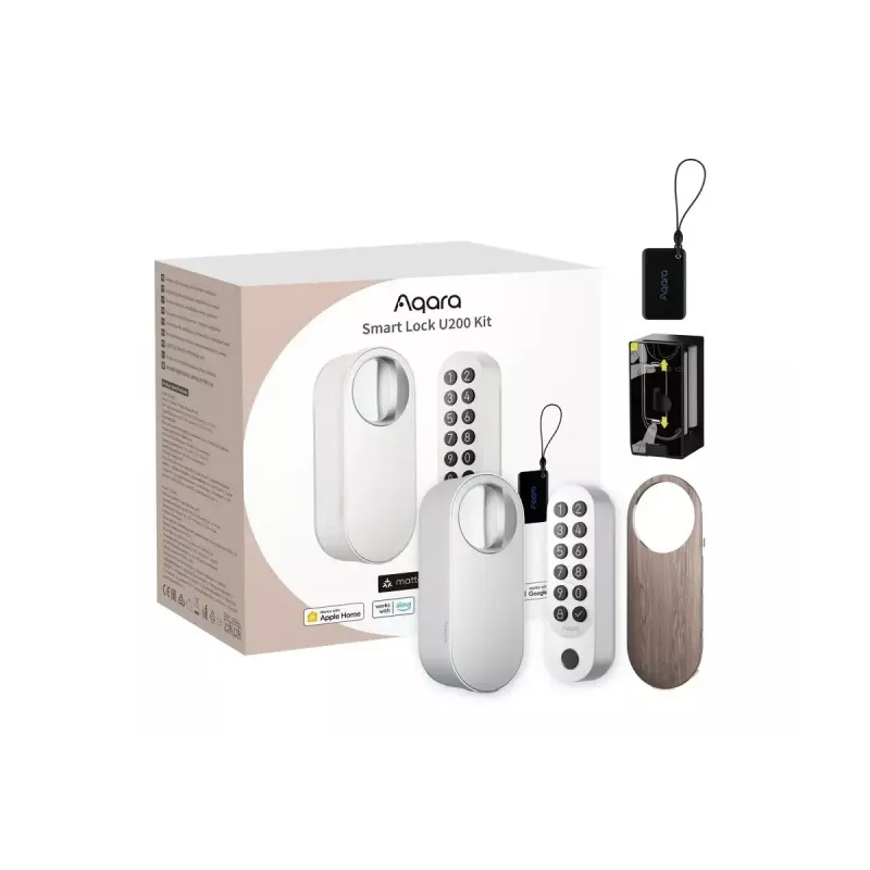 AQARA Smart Lock U200 Kit (EL-D02DW), valge