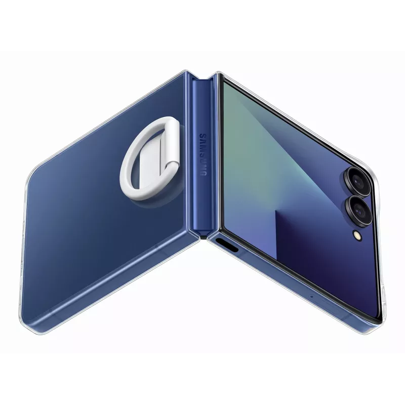 Samsung Galaxy Z Flip7 kaitseümbris – läbipaistev, mudel EF-QF766CTEGWW
