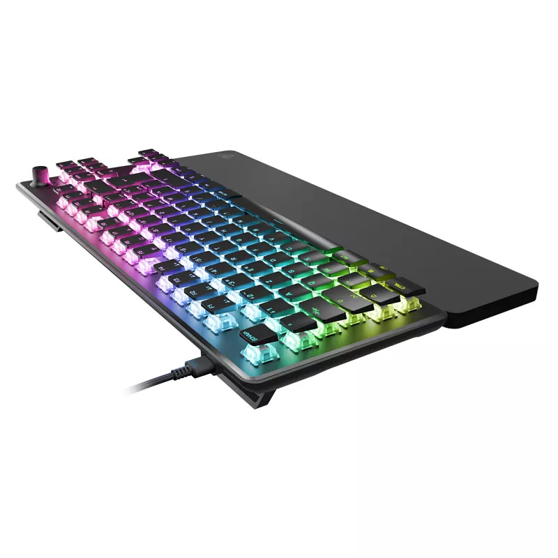 Turtle Beach Vulcan II TKL Pro klaviatuur Gaming USB AZERTY Saksa Must