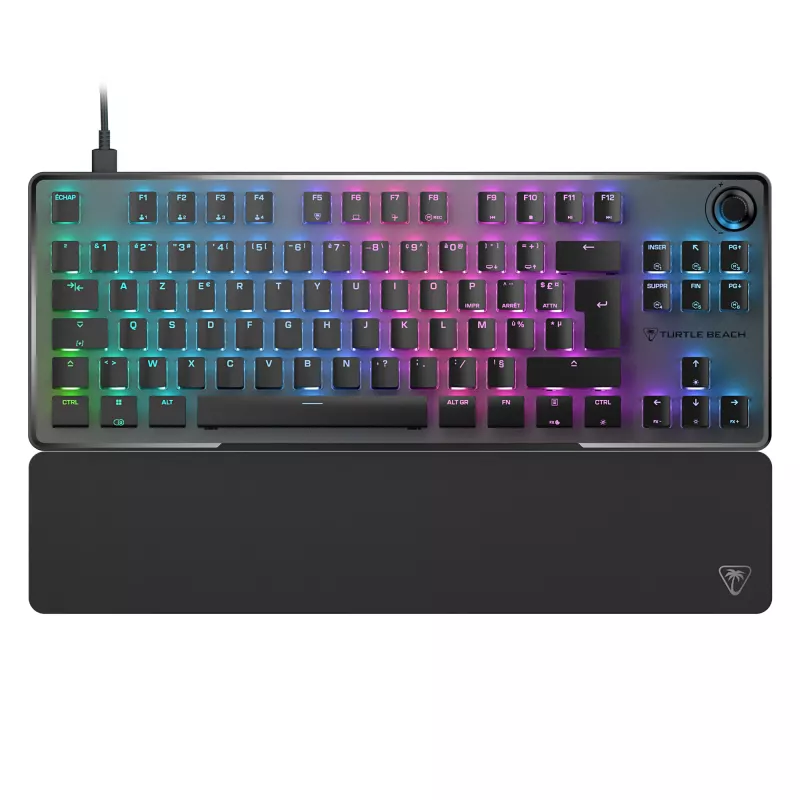 Turtle Beach Vulcan II TKL Pro klaviatuur Gaming USB AZERTY Saksa Must