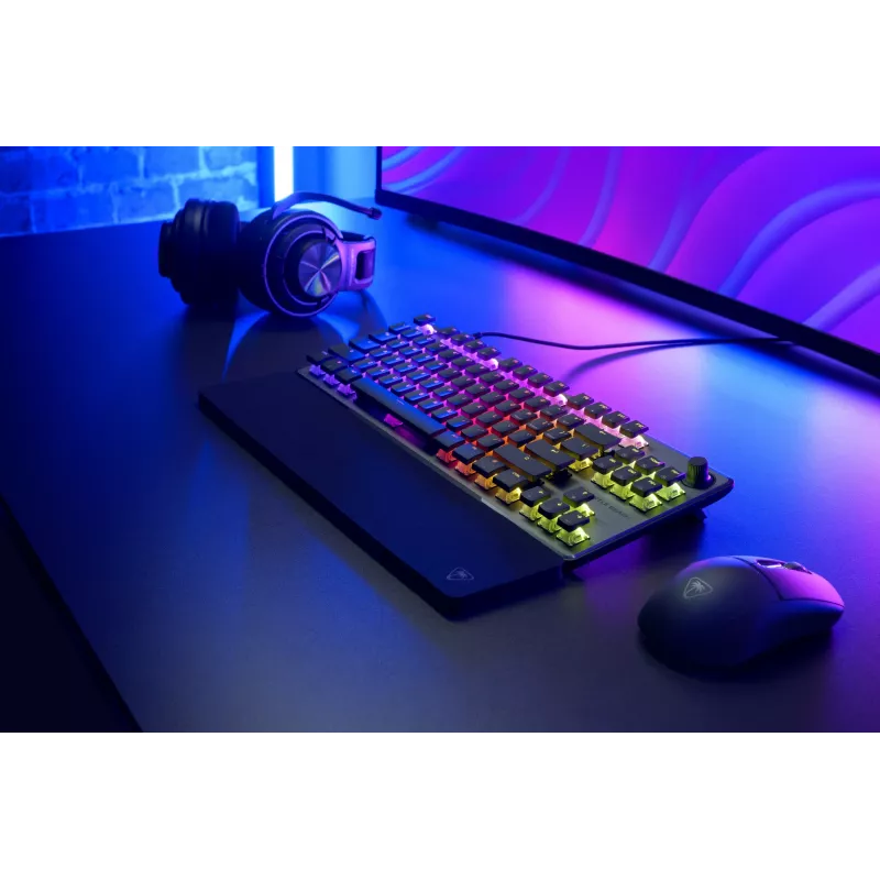Turtle Beach Vulcan II TKL Pro klaviatuur Gaming USB AZERTY Saksa Must