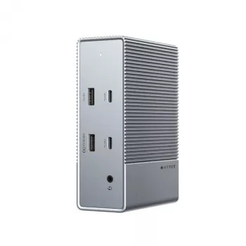 Targus HDG215-EUZ liidesejaotur USB 3.2 Gen 2 (3.1 Gen 2) USB-C hõbedane