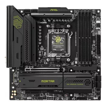 MSI MAG B850M MORTAR WIFI emaplaat AMD B850 Socket AM5 micro ATX