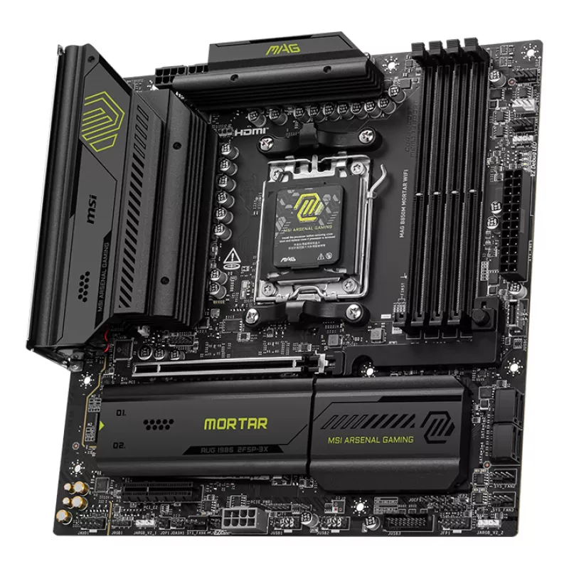 MSI MAG B850M MORTAR WIFI emaplaat AMD B850 Socket AM5 micro ATX