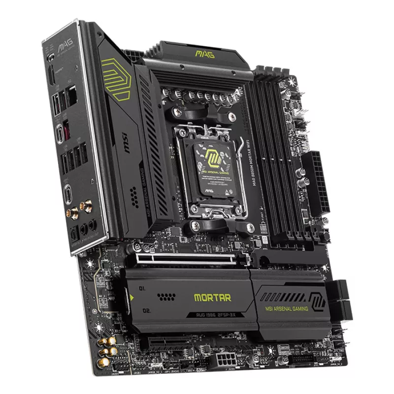 MSI MAG B850M MORTAR WIFI emaplaat AMD B850 Socket AM5 micro ATX