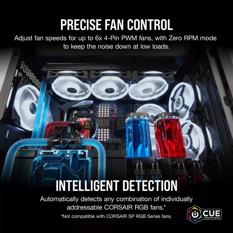 Ventilaatori kiiruse kontroller Corsair iCUE Commander Core XT