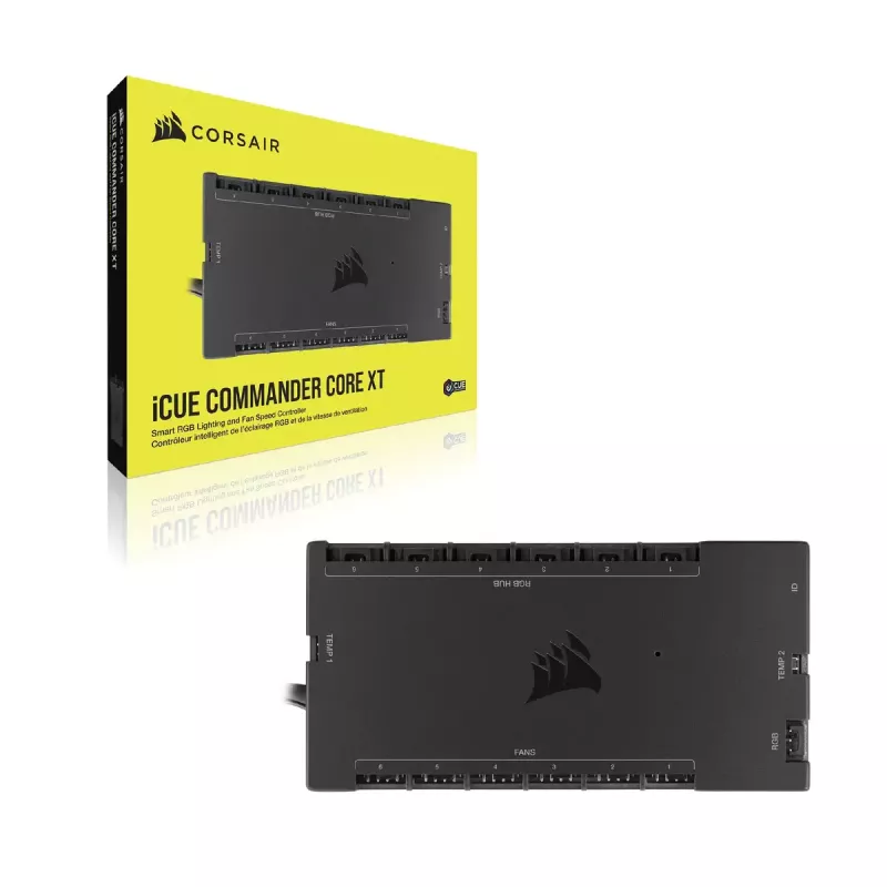 Ventilaatori kiiruse kontroller Corsair iCUE Commander Core XT