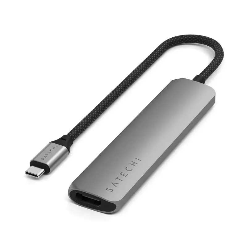 Satechi ST-P6SM USB-C jaotur 10000 Mbit/s Hall