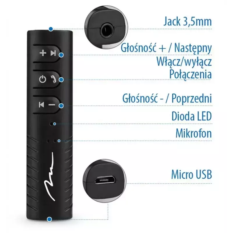 Bluetooth-muusikavastuvõtja Media-Tech MT3588