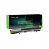 Aku roheline Cell LE88 Lenovo IdeaPad S500 Flex 14 14D 15 15D jaoks
