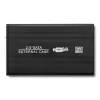 HDD/SSD korpus QOLTEC 51861 2,5-tollistele SATA3 draividele, USB 3.0, must