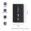 HDD/SSD korpus QOLTEC 51861 2,5-tollistele SATA3 draividele, USB 3.0, must