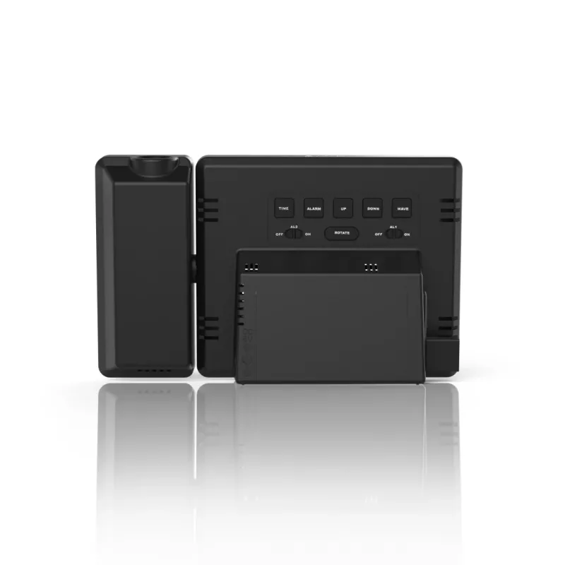 Hama Plus Charge digitaalne äratuskell Must