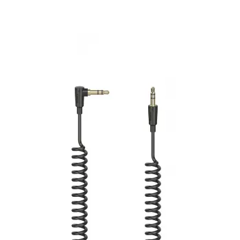 Audio kaabel Hama Flexi-õhuke 1.5m 3.5mm Male to Male Must
