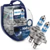 Philips RacingVision GT200 12342RGTS2 Suure jõudlusega, 60 W, 12 V, H4, Halogeen, 3600 K, 2 tk