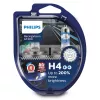 Philips RacingVision GT200 12342RGTS2 Suure jõudlusega, 60 W, 12 V, H4, Halogeen, 3600 K, 2 tk
