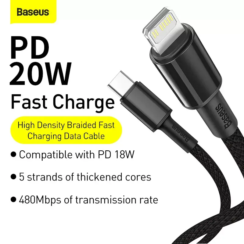 Lightning-kaabel Baseus CATLGD-A01 2m Must