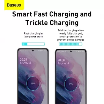 Baseus Super Si siselaadur valge kiirlaadimine 12V 1xUSB-C