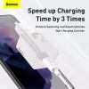 Baseus Super Si siselaadur valge kiirlaadimine 12V 1xUSB-C