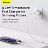 Baseus Super Si siselaadur valge kiirlaadimine 12V 1xUSB-C