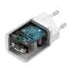 Baseus Super Si siselaadur valge kiirlaadimine 12V 1xUSB-C