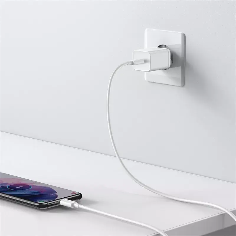 Baseus Super Si siselaadur valge kiirlaadimine 12V 1xUSB-C