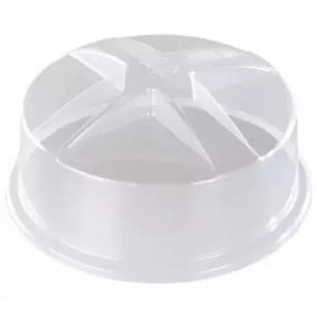 Hama S-Capo läbipaistev PU-plastist ümmargune toidukate