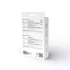 USB-C–HDMI 2.0b kaabel SAVIO CL-171 — 2 m, USB-C isane–HDMI tüüp A-pistik, 4K 4096×2160, hõbedane kaabel mustade ja kuldsete otstega