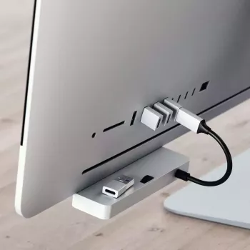 Satechi ST-TAUCS kaabliühendusadapter USB-A USB-C hõbedane