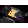 Veeblokk EK Water Blocks messing vask must kuld