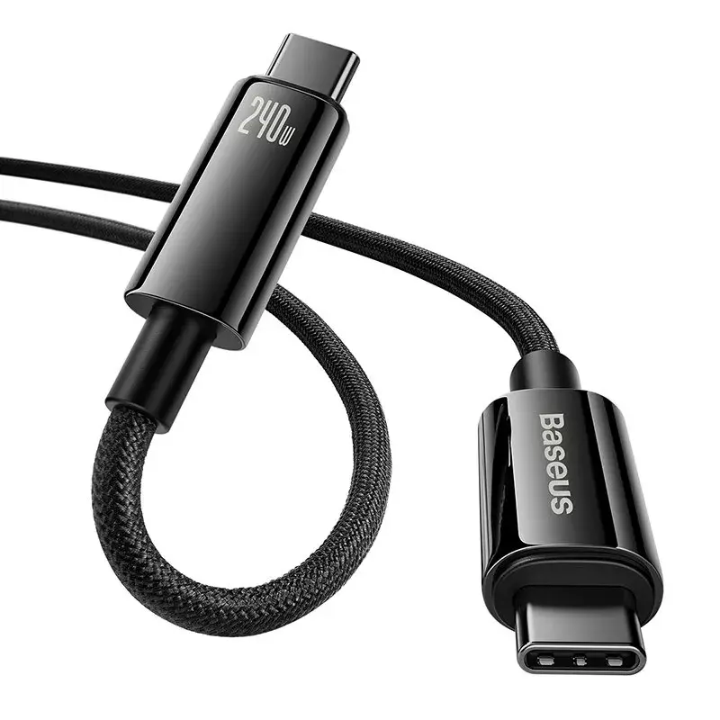 USB-kaabel Baseus TngstnGld ŞrjKbl Typ-C-C 240W 2m
