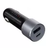 Autolaadija Satechi ST-TCPDCCM 72W kahe pordiga USB-toiteedastusega kiirlaadimine