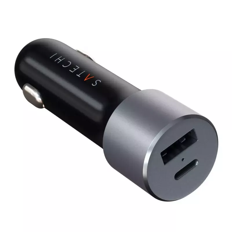 Autolaadija Satechi ST-TCPDCCM 72W kahe pordiga USB-toiteedastusega kiirlaadimine