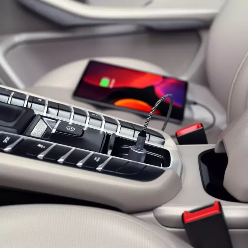 Autolaadija Satechi ST-TCPDCCM 72W kahe pordiga USB-toiteedastusega kiirlaadimine