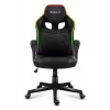 Mängutool huzaro Force 2.5 RGB Mesh — hingav võrk, RGB valgustus, reguleeritav kõrgus, kallutatav, 130 kg kandevõime
