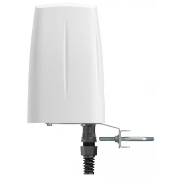 Omnisuunaline võrguantenn QuWireless QuSpot AX10S, 2,4–2,5 / 4,7–6 GHz, max 7 dBi, PoE/LAN, vertikaalne polarisatsioon