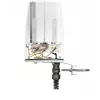 Omnisuunaline võrguantenn QuWireless QuSpot AX10S, 2,4–2,5 / 4,7–6 GHz, max 7 dBi, PoE/LAN, vertikaalne polarisatsioon