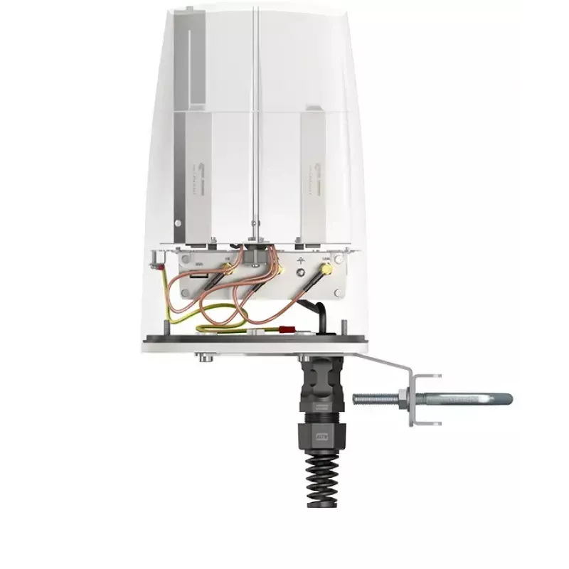 Omnisuunaline võrguantenn QuWireless QuSpot AX10S, 2,4–2,5 / 4,7–6 GHz, max 7 dBi, PoE/LAN, vertikaalne polarisatsioon