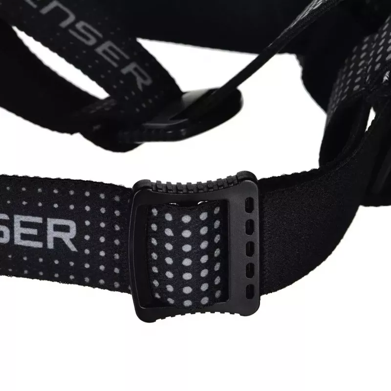 Pealamp Ledlenser MH7 Must Blue — laetav LED-pealamp, 400 luumenit, sisseehitatud aku