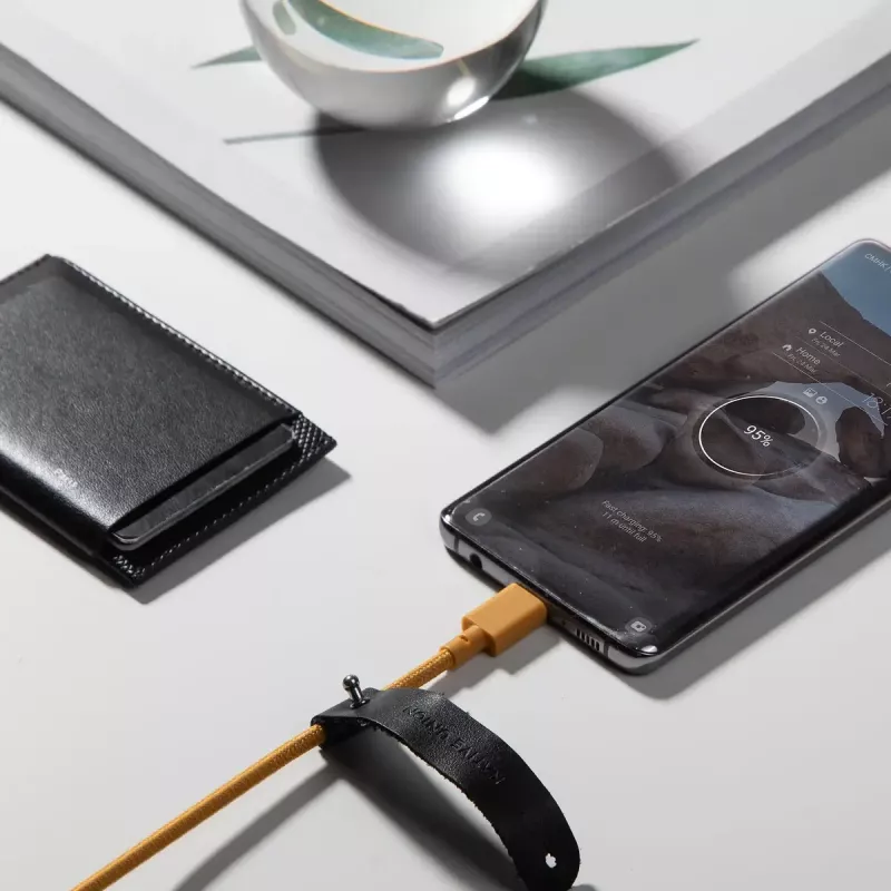 USB-C kuni USB-C kaabel Native Union Belt kaabel 1,2 m Kollane