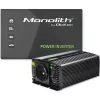 Pingemuundur QOLTEC Monolith 600 MS Wave 12V kuni 230V 600W, puhas/modifitseeritud siinuslaine vastavalt spetsifikatsioonile