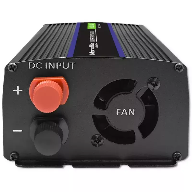 Pingemuundur QOLTEC Monolith 600 MS Wave 12V kuni 230V 600W, puhas/modifitseeritud siinuslaine vastavalt spetsifikatsioonile