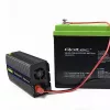 Pingemuundur QOLTEC Monolith 600 W — 12 V kuni 230 V, USB PD 18 W, auto/siseruumidesse, must