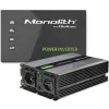 Pingemuundur QOLTEC Monolith 4000 MS Wave 12 V kuni 230 V 2000/4000 W USB-ga