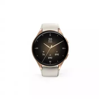 Hama Smartwatch 8900 3.3 cm (1.3 tolli) AMOLED 42 mm Digitaalne 466 x 466 pikslit Puuteekraan Kuldne GPS (satelliit)