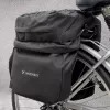 Jalgrattakott Wozinsky WBB13BK 60L must universaalne – pakiraamile kinnitatav kott, 60 L maht