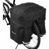 Jalgrattakott Wozinsky WBB13BK 60L must universaalne – pakiraamile kinnitatav kott, 60 L maht