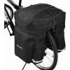 Jalgrattakott Wozinsky WBB13BK 60L must universaalne – pakiraamile kinnitatav kott, 60 L maht