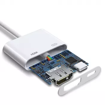 Lightning-HDMI-adapter Joyroom S-H141 — Lightning (Apple) HDMI-le FullHD 1080p 60 Hz, valge