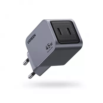 Ugreen 35008 mobiilseadme laadija Universaalne Hall AC Kiirlaadimine siseruumides